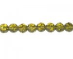 10mm Olive Faceted Round Bead, 13" string 10mm Olive Faceted Round Bead, 13" string