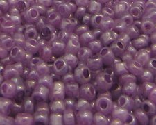 (image for) 11/0 Lilac Ceylon Glass Seed Beads, 1oz. bag