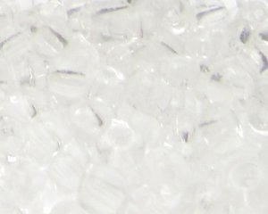 (image for) 6/0 Clear Transparent Glass Seed Bead, 1oz. Bag