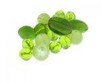 Approx. 1.5-2oz. Apple Green Glass Bead Mix Approx. 1.5-2oz. Apple Green Glass Bead Mix