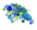 Approx. 1.5 - 2oz. Under the Sea Glass Bead Mix Approx. 1.5 - 2oz. Under the Sea Glass Bead Mix