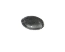 (image for) 28mm Charcoal Foil Lampwork Glass Bead