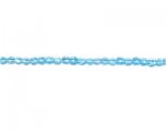4mm Turquoise Glass Bead, 2 x 12" strings 4mm Turquoise Glass Bead, 2 x 12" strings