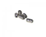 10 x 6mm Silver Wound Metal Spacer Bead, 5 beads, large hole 10 x 6mm Silver Wound Metal Spacer Bead, 5 beads, large hole