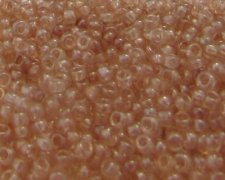 (image for) 11/0 Champagne Transparent Glass Seed Bead, 1oz. Bag