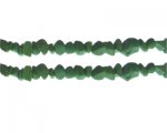 8 - 10mm Dyed Green Gemstone Chips, 10.5" string 8 - 10mm Dyed Green Gemstone Chips, 10.5" string