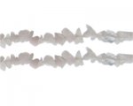 8 - 10mm Rock Crystal Gemstone Chips, 10.5" string 8 - 10mm Rock Crystal Gemstone Chips, 10.5" string