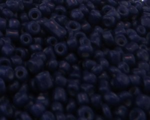 (image for) 11/0 Royal Blue Opaque Glass Seed Bead, 1oz. Bag