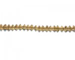 8 x 4mm Brown Faceted Disc Glass Bead, 13" string 8 x 4mm Brown Faceted Disc Glass Bead, 13" string