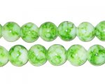 10mm Green Marble-Style Bead, approx. 22 beads 10mm Green Marble-Style Bead, approx. 22 beads