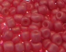 (image for) 6/0 Coral Ceylon Glass Seed Bead, 1oz. Bag