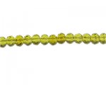 8 x 6mm Olive Faceted Rondelle Glass Bead, 13" string 8 x 6mm Olive Faceted Rondelle Glass Bead, 13" string