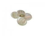16mm Crystal Foil Lampwork Glass Bead, 5 beads 16mm Crystal Foil Lampwork Glass Bead, 5 beads