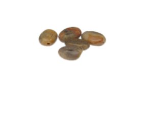 (image for) 14 x 10mm Jasper Gemstone Oval Bead, 5 beads