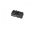 28 x 20mm Black Pattern Lampwork Rectangle Glass Bead 28 x 20mm Black Pattern Lampwork Rectangle Glass Bead