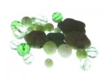 Approx. 1.5 - 2oz. Great Greens Glass Bead Mix Approx. 1.5 - 2oz. Great Greens Glass Bead Mix