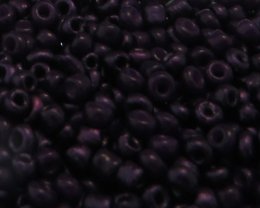 (image for) 11/0 Purple Metallic Glass Seed Bead, 1oz. Bag
