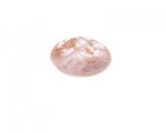 28mm Pink Splatter Foil Lampwork Glass Bead 28mm Pink Splatter Foil Lampwork Glass Bead