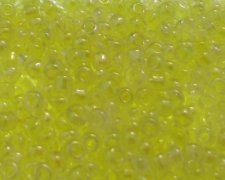 (image for) 11/0 Baby Yellow Transparent Glass Seed Bead, 1oz. Bag