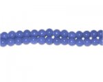 6mm Sky Blue Team and School Glass Bead, approx. 73 beads 6mm Sky Blue Team and School Glass Bead, approx. 73 beads