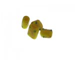16 x 14mm Yellow Floral Lampwork Glass Bead, 4 beads 16 x 14mm Yellow Floral Lampwork Glass Bead, 4 beads