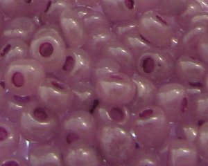 (image for) 6/0 Lilac Ceylon Glass Seed Beads, 1oz. bag