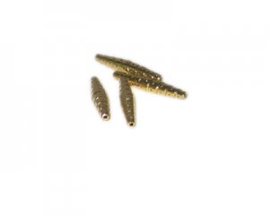 25 x 5mm Gold Etched Metal Spacer Bead, 4 beads