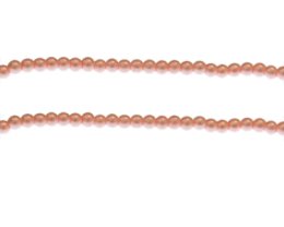 (image for) 4mm Rose Pink Glass Pearl Bead, approx. 104 beads
