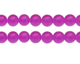 (image for) 12mm Primrose Jade-Style Glass Bead, approx. 18 beads