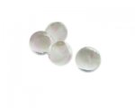 16mm Pink Dot Lampwork Glass Bead, 4 beads 16mm Pink Dot Lampwork Glass Bead, 4 beads