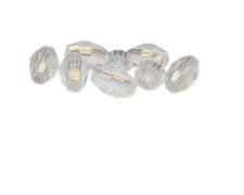 (image for) 14 x 10mm Crystal Faceted Glass Bicone Bead, 8 beads