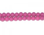 8mm Violet Team and School Glass Bead, approx. 56 beads 8mm Violet Team and School Glass Bead, approx. 56 beads