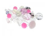Approx. 1.5 - 2oz. Valentine's Glass Bead Mix Approx. 1.5 - 2oz. Valentine's Glass Bead Mix