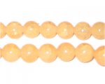 12mm Light Carnelian-Style Glass Beads, faded. No Returns! 12mm Light Carnelian-Style Glass Beads, faded. No Returns!