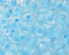 (image for) 6/0 Turquoise Inside-Color Glass Seed Bead, 1oz. Bag