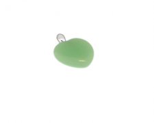(image for) 20mm Pastel Green Gemstone Heart Pendant