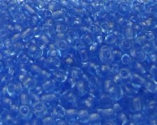 (image for) 11/0 Sky Blue Transparent Glass Seed Bead, 1oz. Bag