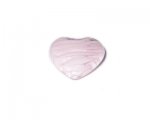 28mm Pink Heart Handmade Lampwork Glass Bead 28mm Pink Heart Handmade Lampwork Glass Bead