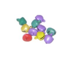 (image for) 8 x 10mm Random Color Metal Bell - 10 Bells