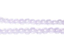 (image for) 6mm Lavendar Jade-Style Glass Bead, approx. 77 beads