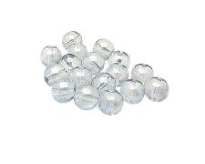 (image for) Approx. 1oz. x 10mm Silver Pressed Glass Beads