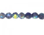12mm Purple AB Finish Faceted Glass Bead, 14" string 12mm Purple AB Finish Faceted Glass Bead, 14" string