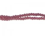 4mm Cinnamon Jade-Style Glass Bead, approx. 105 beads