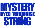 Mystery Dyed Turquoise String Mystery Dyed Turquoise String