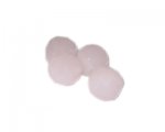 14mm Pink Semi-Opaque Faceted Glass Bead, 4 beads 14mm Pink Semi-Opaque Faceted Glass Bead, 4 beads