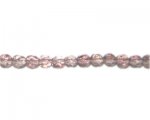 6mm Very Pale Bronze Faceted Round Glass Bead, 12" string 6mm Very Pale Bronze Faceted Round Glass Bead, 12" string