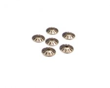 (image for) 10 x 5mm Silver Metal Spacer Bead, 6 beads