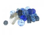 Approx. 1.5 - 2oz. Blue Bomb Glass Bead Mix Approx. 1.5 - 2oz. Blue Bomb Glass Bead Mix