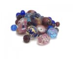 Approx. 1.5 - 2oz. Midnight Bead Mix - about 16" string of beads Approx. 1.5 - 2oz. Midnight Bead Mix - about 16" string of beads