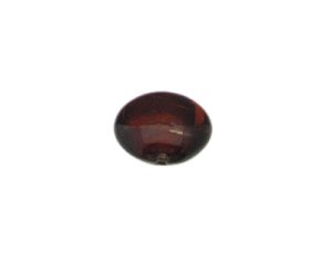 (image for) 24mm Brown Foil Lampwork Glass Bead